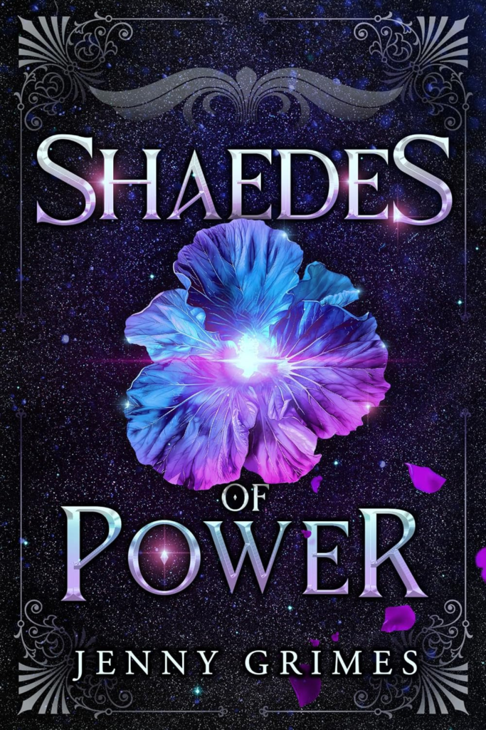 Cover art for the book Shaedes of Power by Jenny Grimes - Halfway Through February Reading Recap