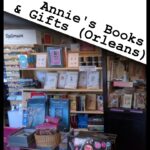 Exploring Indie Bookstores of Massachusetts - photo shows the interior of Annie's Books and Gifts in Orleans, MA