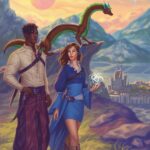 The cover design for Heaven's Tempest by K.J. West - first book in the Rift Realms series.